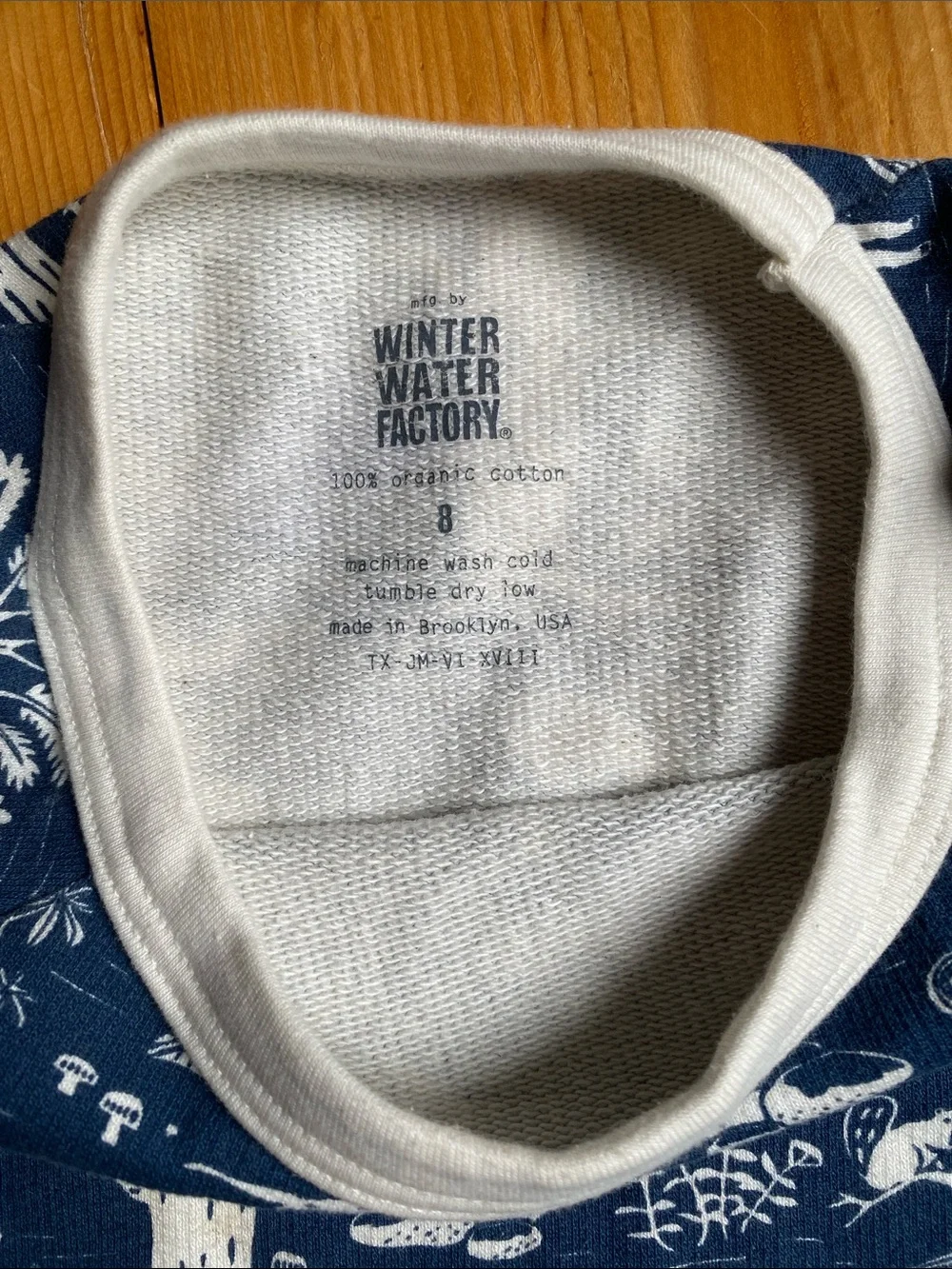 Winter Water Factory sweatshirt